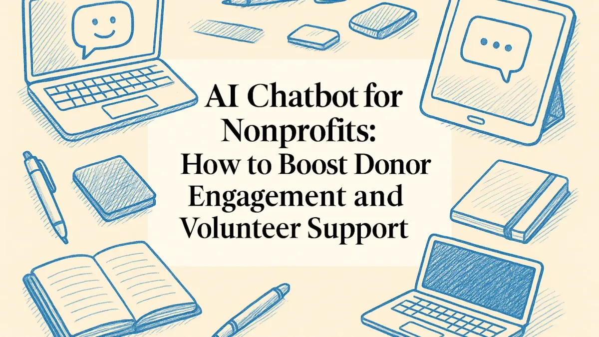 AI Chatbot for Nonprofits: How to Boost Donor Engagement and Volunteer Support