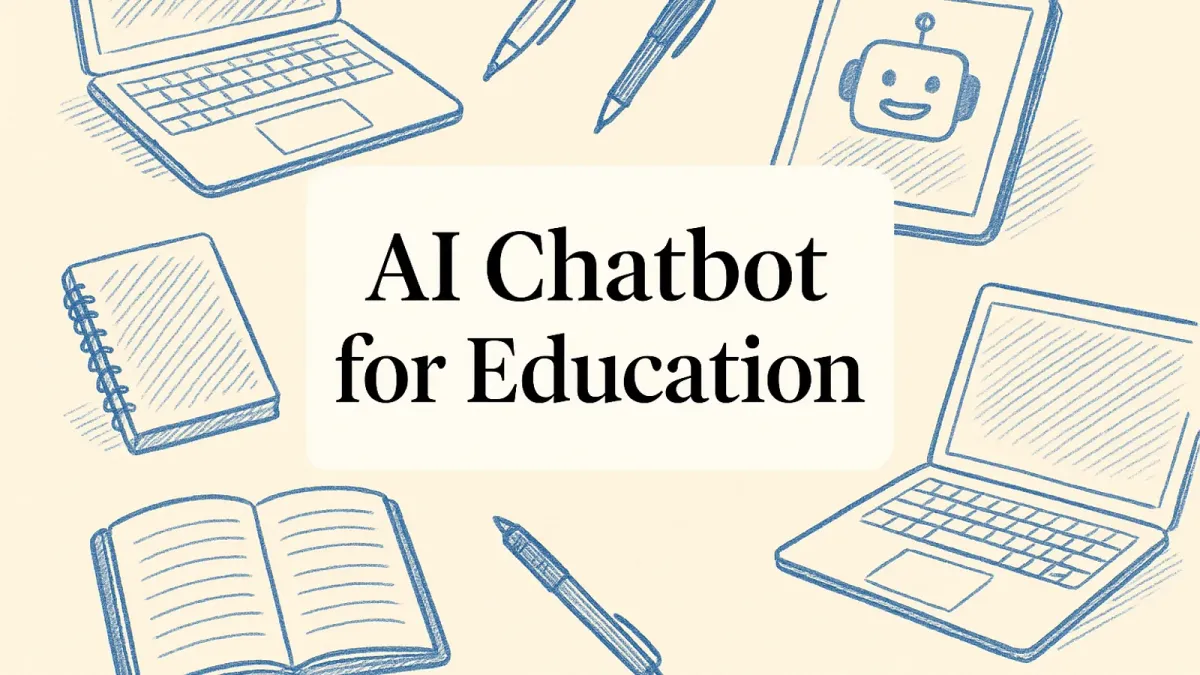 AI Chatbot for Education: How to Improve Student Support and Reduce Admin Costs