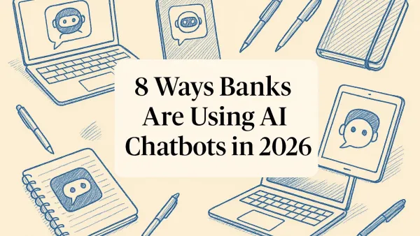 8 Ways Banks and Financial Institutions Are Using AI Chatbots in 2026